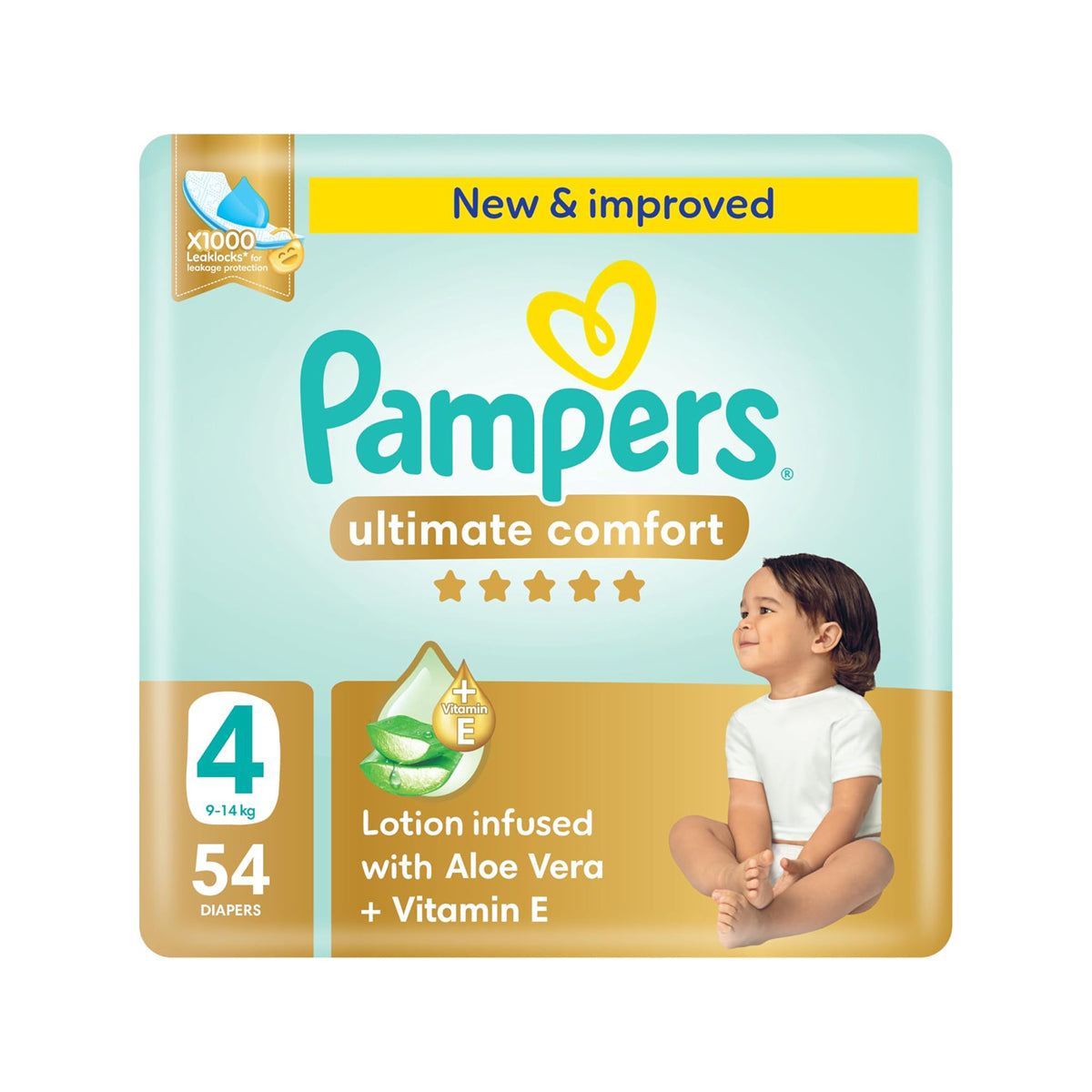 Pampers Ultimate Comfort Size 4 54 Diapers